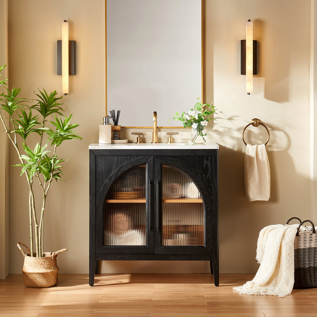 Alvar Arched Bathroom Vanity 32"
