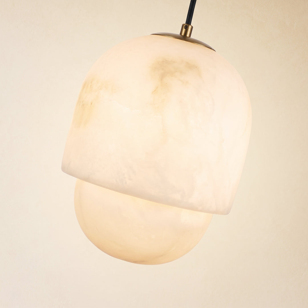 Orlienne Resin Capsule Pendant 7"D #Finish_Gold,Size_7"