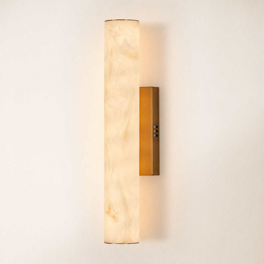 Sylvia Palladian Resin Wall Sconce 20"H #Finish_Gold